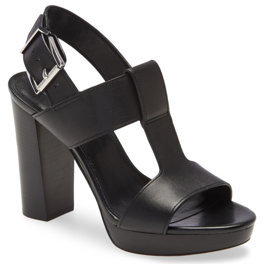 Michael Kors Size 9 M Becker T-Strap Sling back Sandals Women